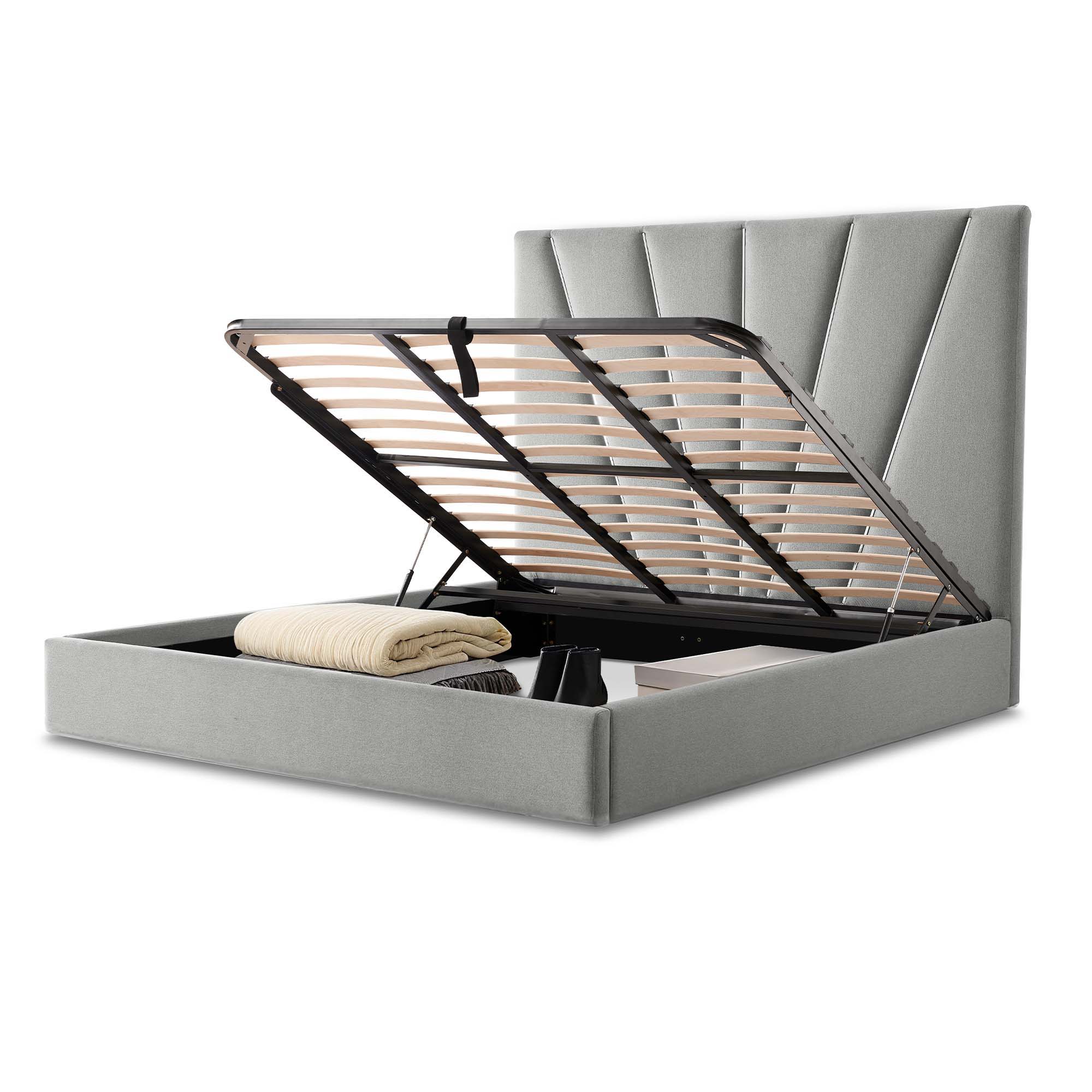 Signature Beds & Benches - Rose Lift Up Storage Bed - Image 2