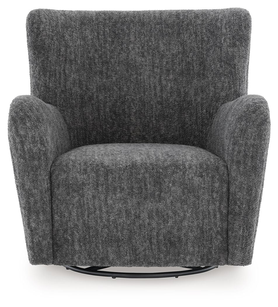 Rowenburg - Swivel Glider Accent Chair - Image 3