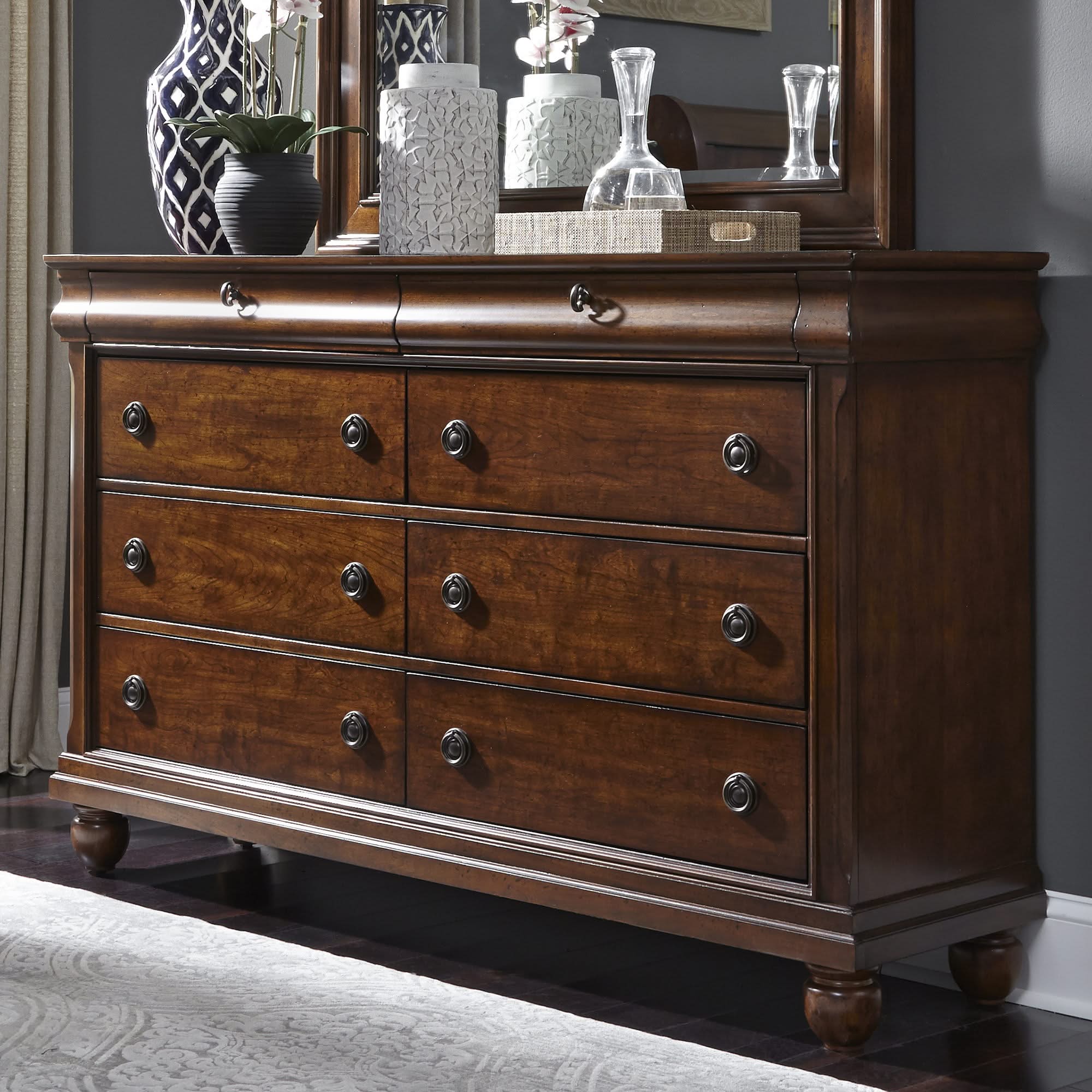 Rustic Traditions - 8 Drawer Dresser - Image 11