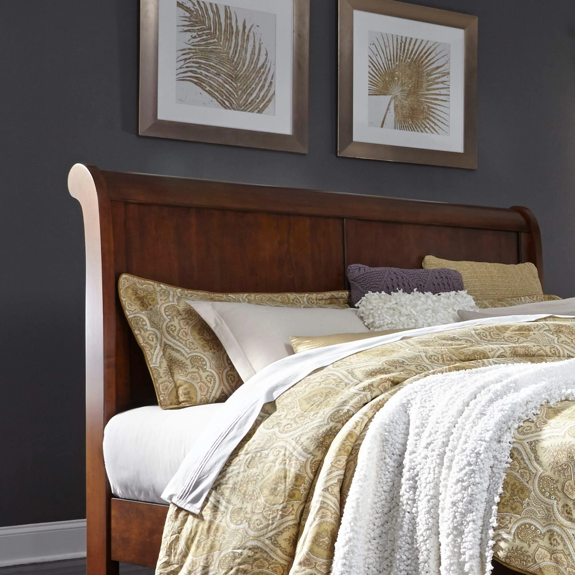 Rustic Traditions - Sleigh Headboard - Image 2