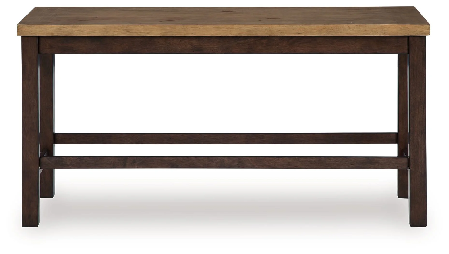 Rylandeen - Double Counter Height Bench - Light Brown / Dark Brown - Image 2