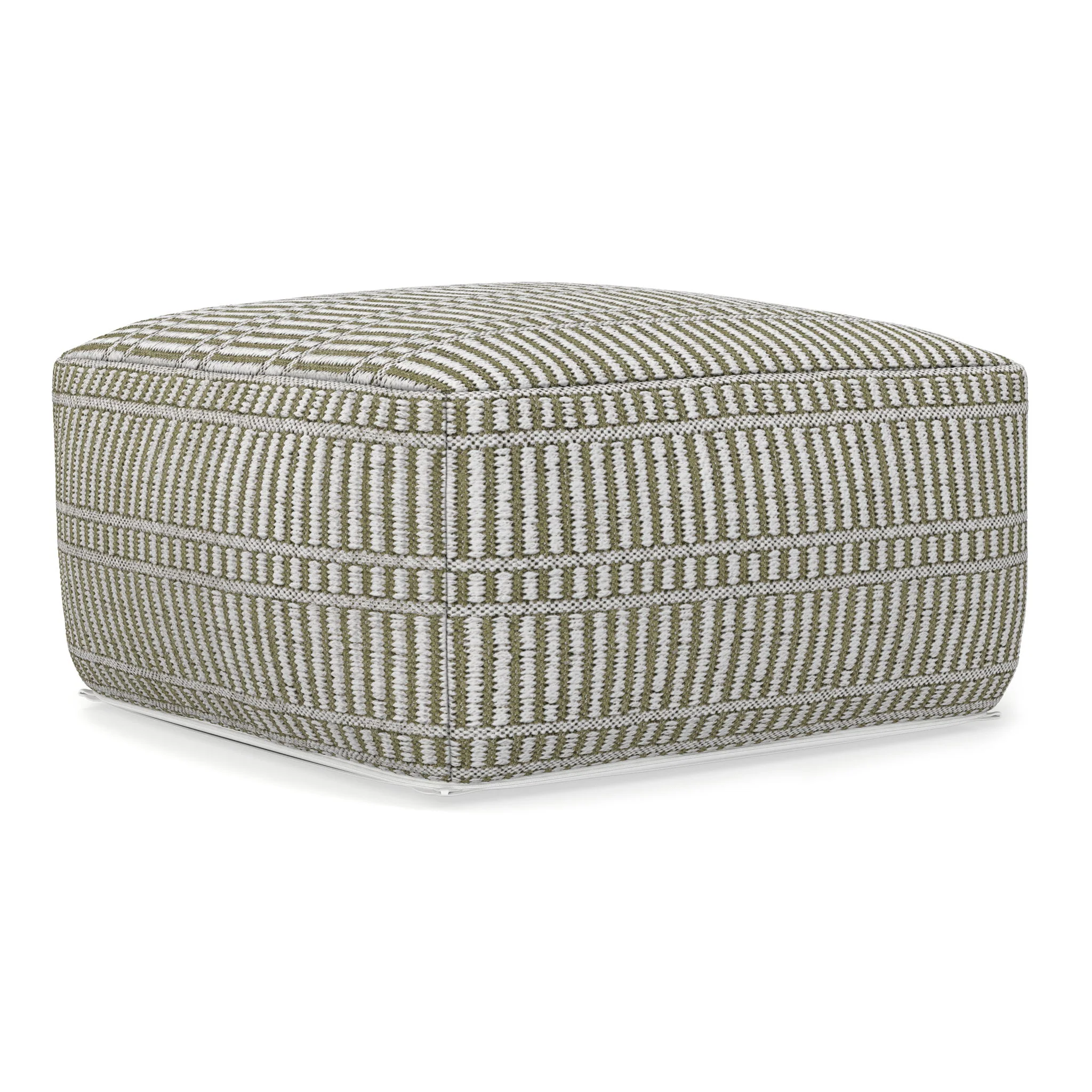 Safford - Square Outdoor / Indoor Pouf - Image 3