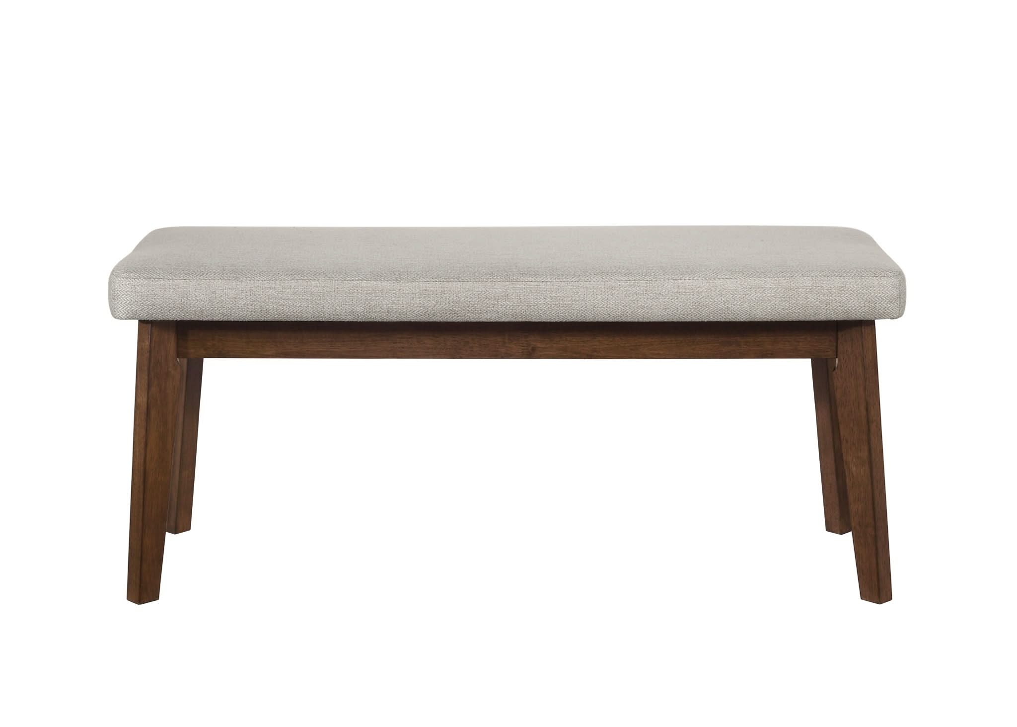Salerno - Bench - Gray / Brown - Image 2