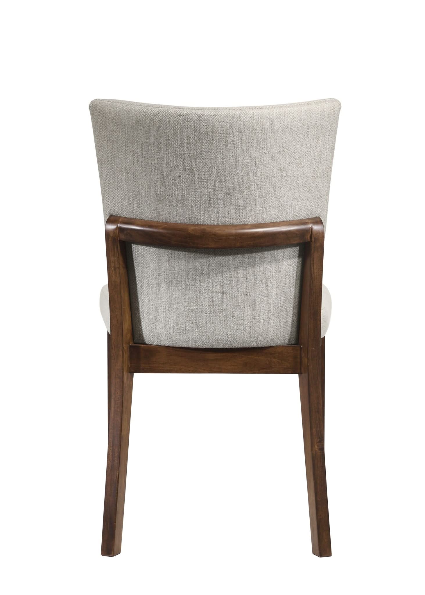 Salerno - Side Chair (Set of 2) - Gray / Brown - Image 3