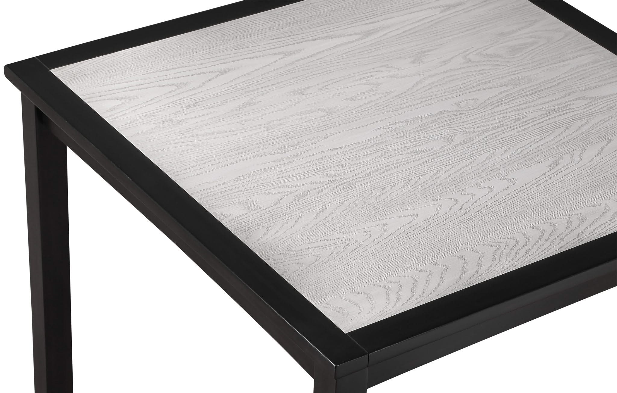 Salvador - 5 Piece Counter Height Set - Charcoal / White - Image 4
