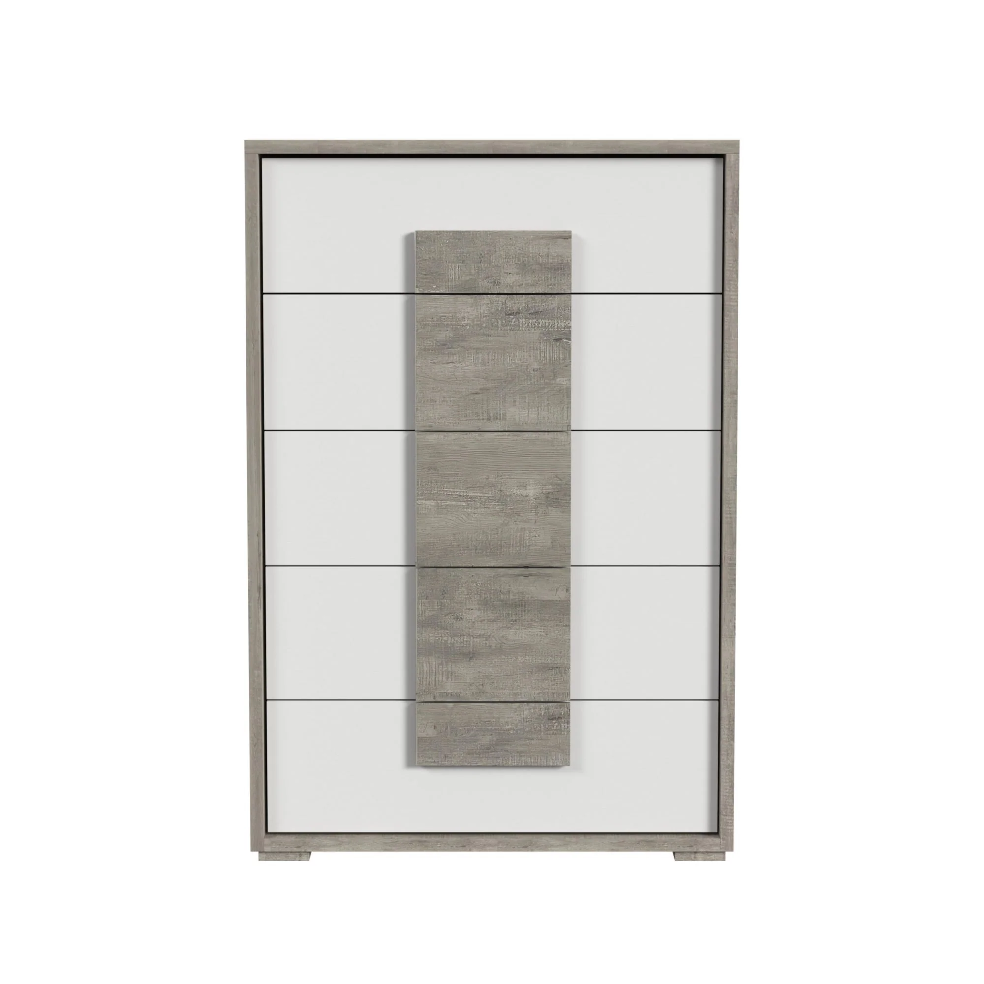 San Matteo - 5-Drawer Chest - Gray - Image 2