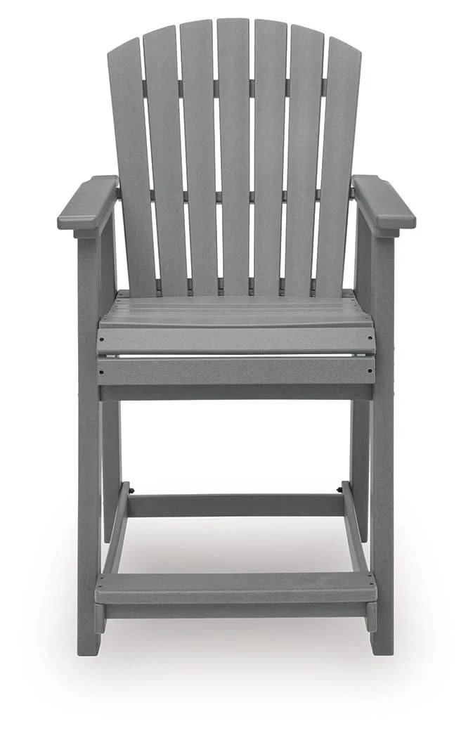 Sanctuary Beach - Barstool (Set of 2) - Dark Gray - Image 2