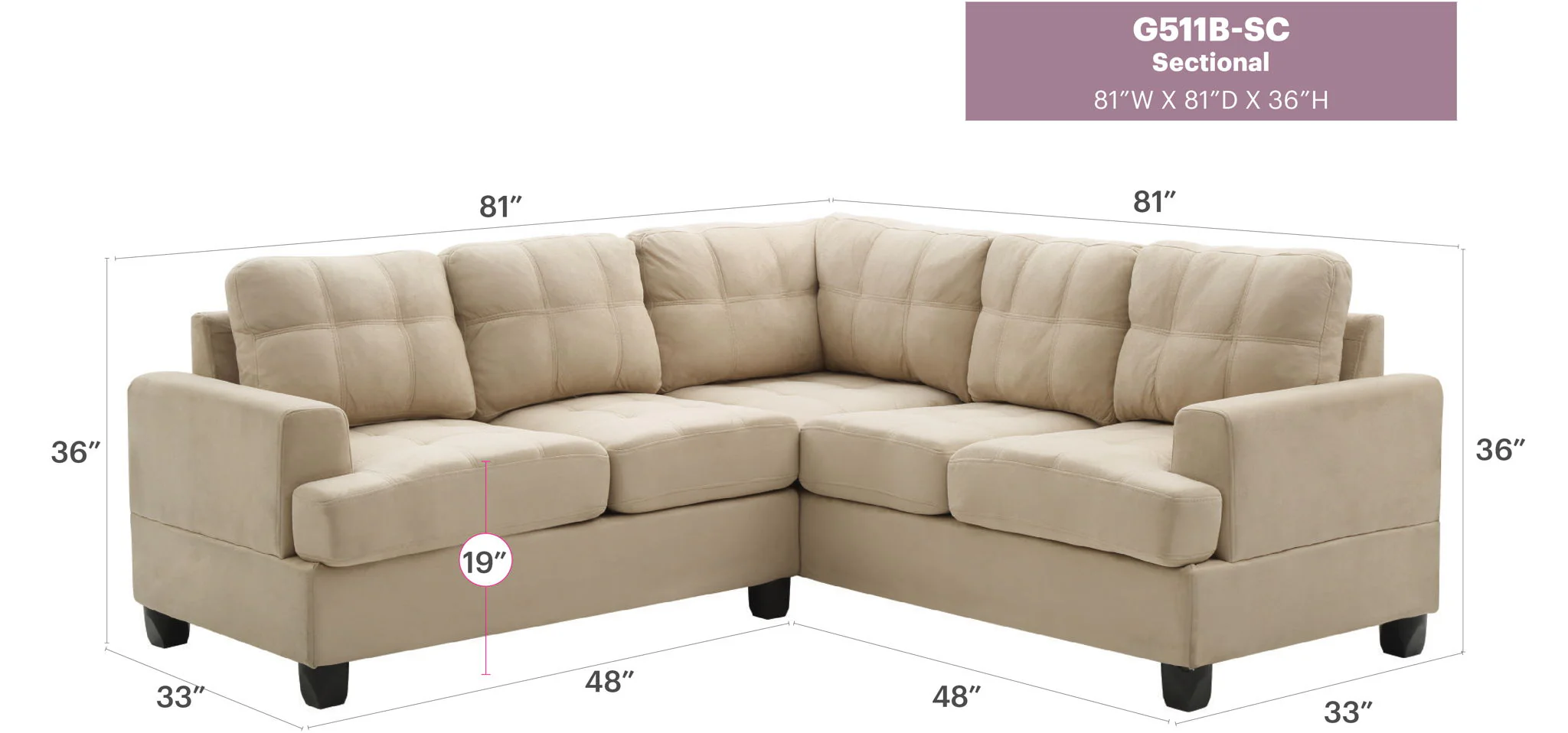 Sandridge - Sectional - Image 10