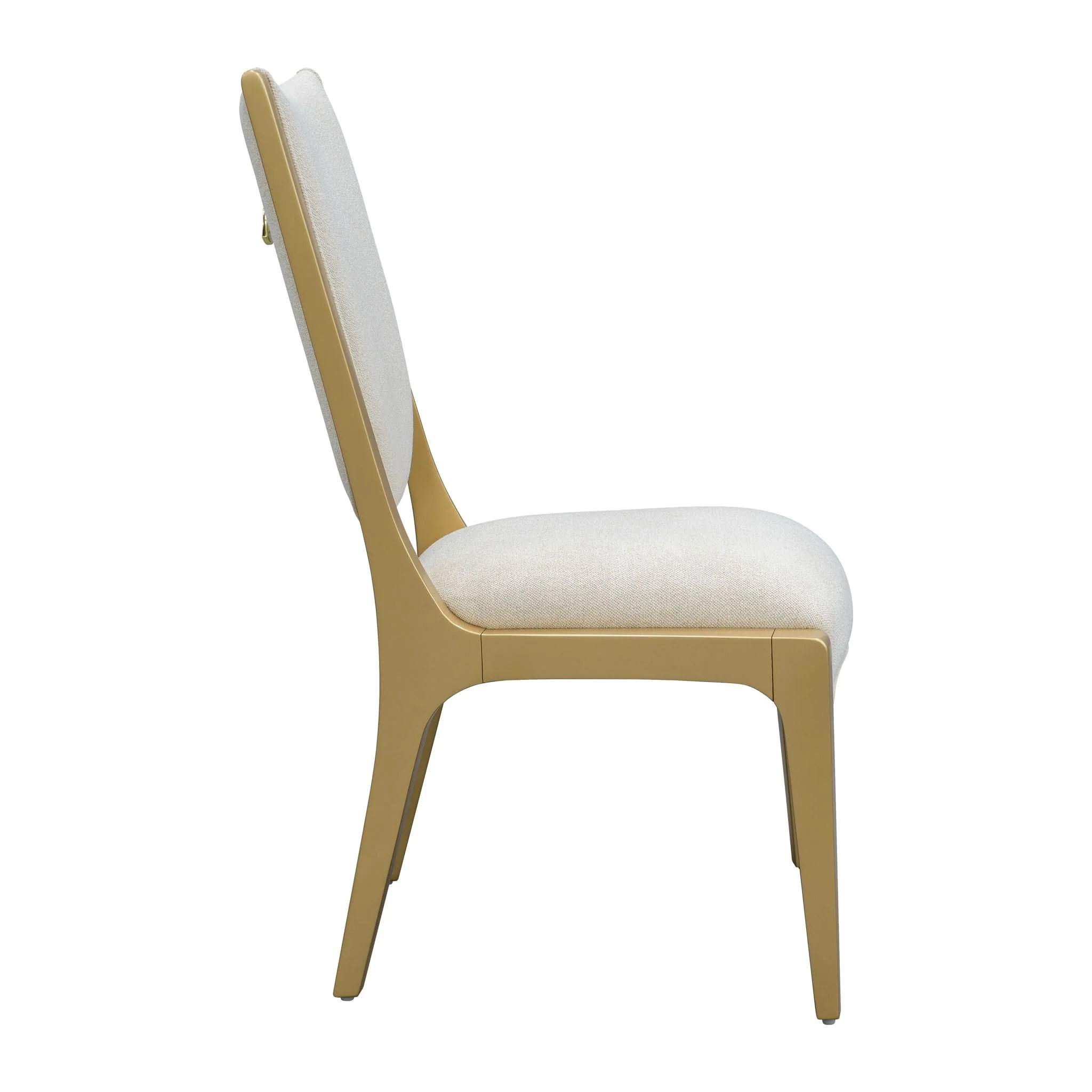 Scotts Square - Dining Side Chair (Set of 2) - Light Champagne - Image 4