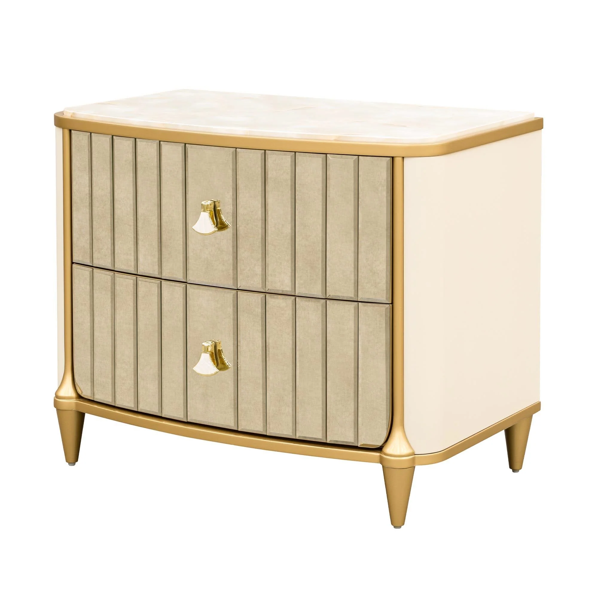 Scotts Square - Nightstand - Light Champagne