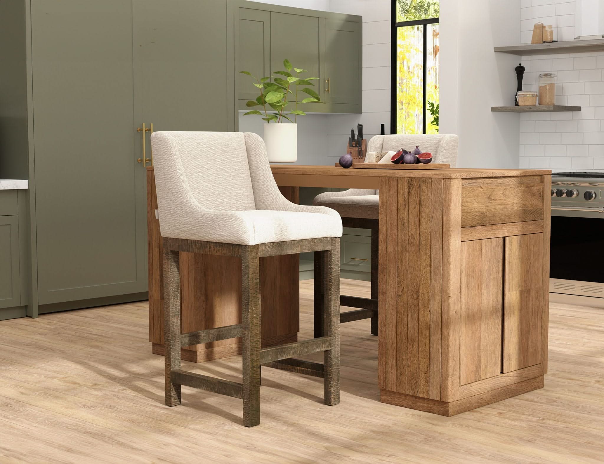 Seating - Upholstered Bar Stool - Image 7