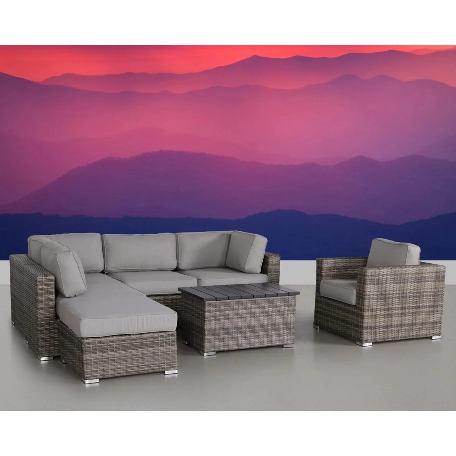 Stylish Entertainment Sectional Set, Outdoor Living - Image 18