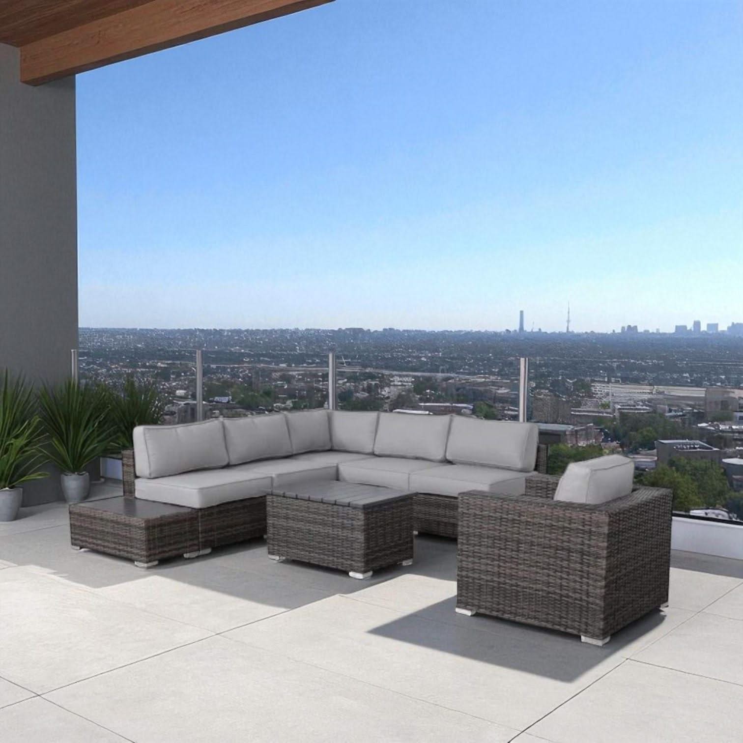 Stylish Entertainment Sectional Set, Outdoor Living - Image 20