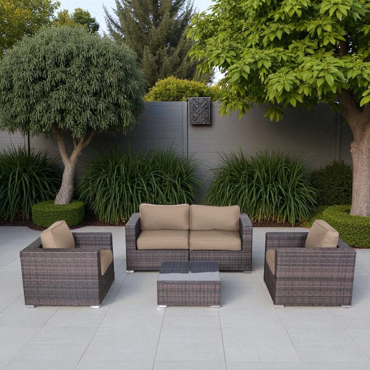 Stylish Entertainment Sectional Set, Outdoor Living - Image 31