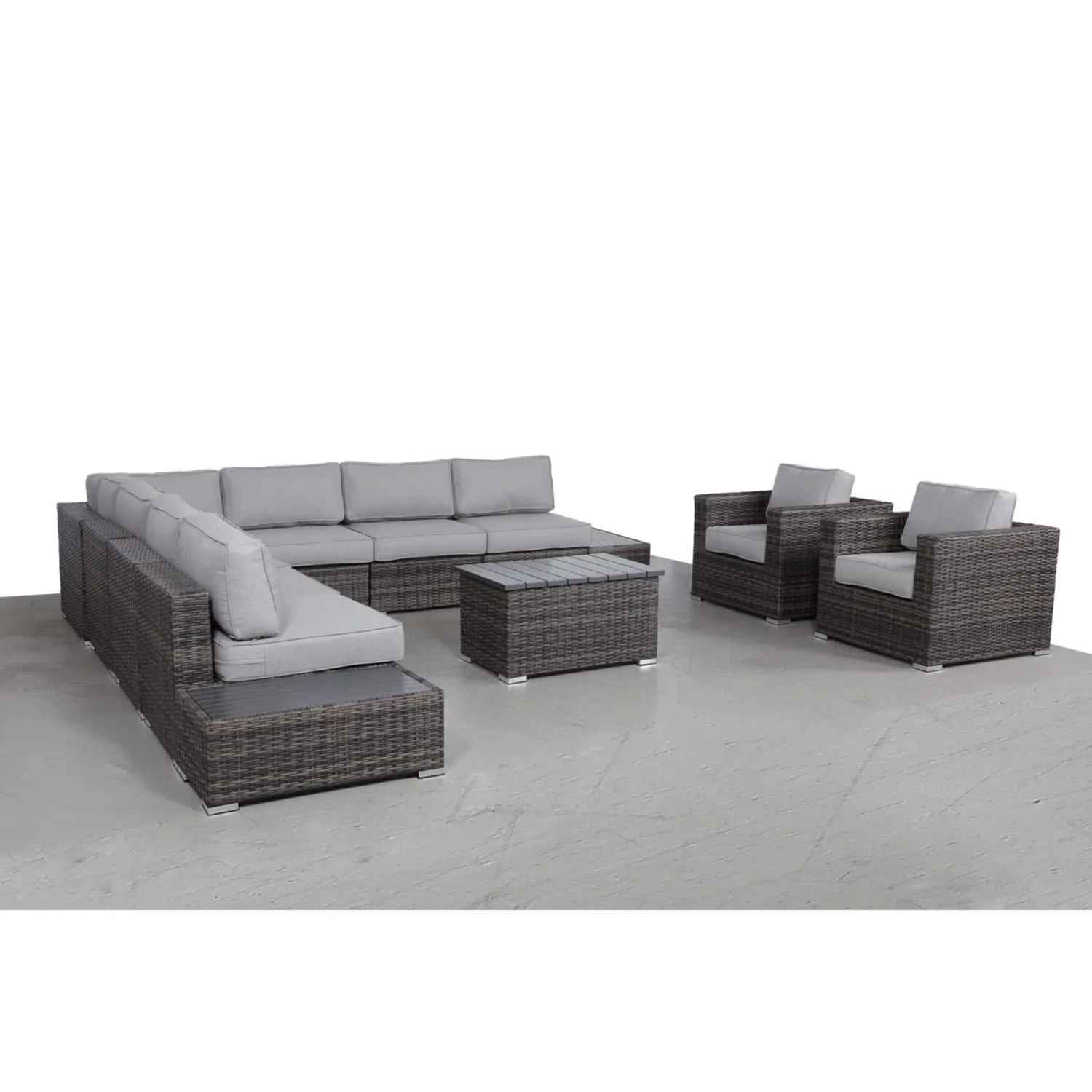 Stylish Entertainment Sectional Set, Outdoor Living - Image 35