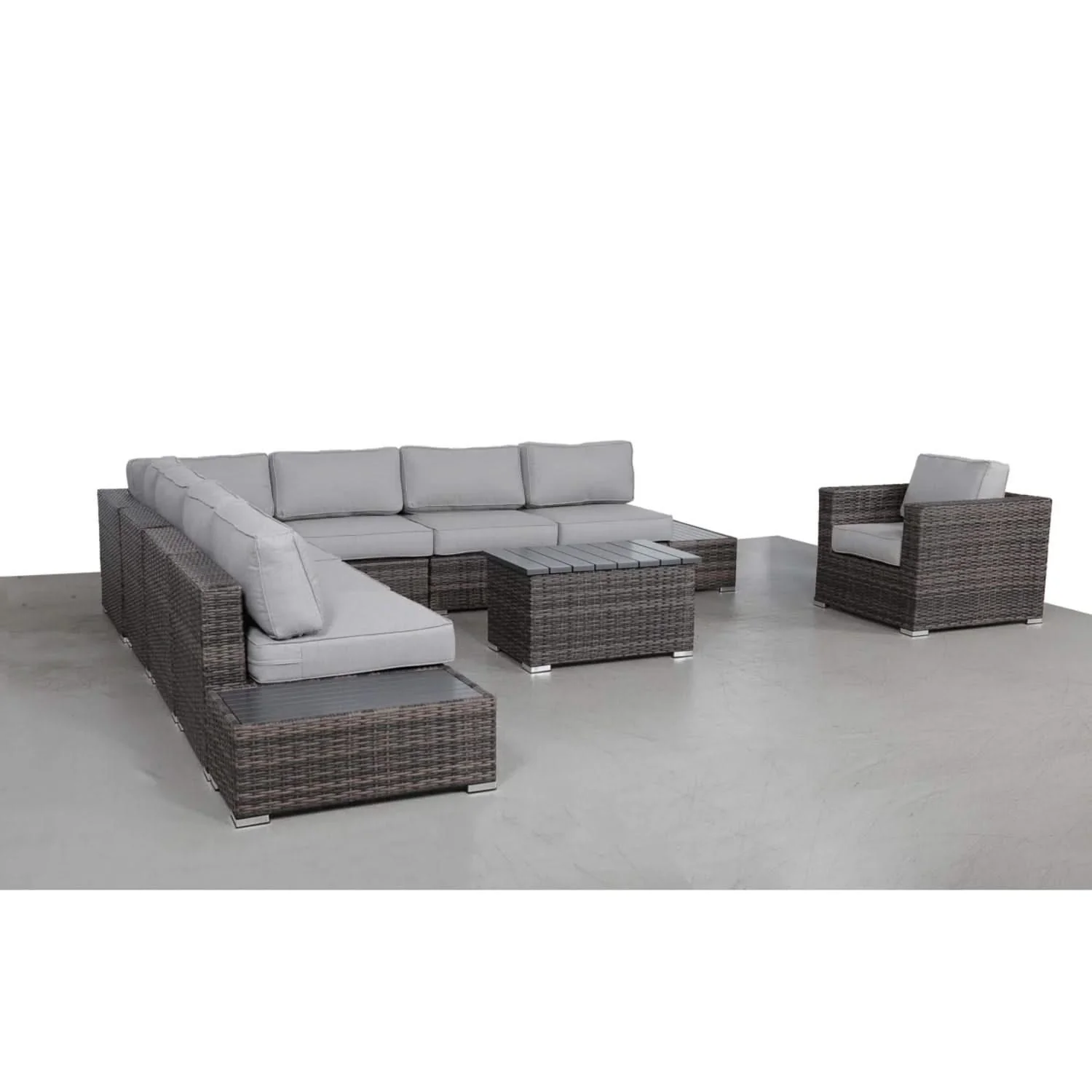 Stylish Entertainment Sectional Set, Outdoor Living - Image 41