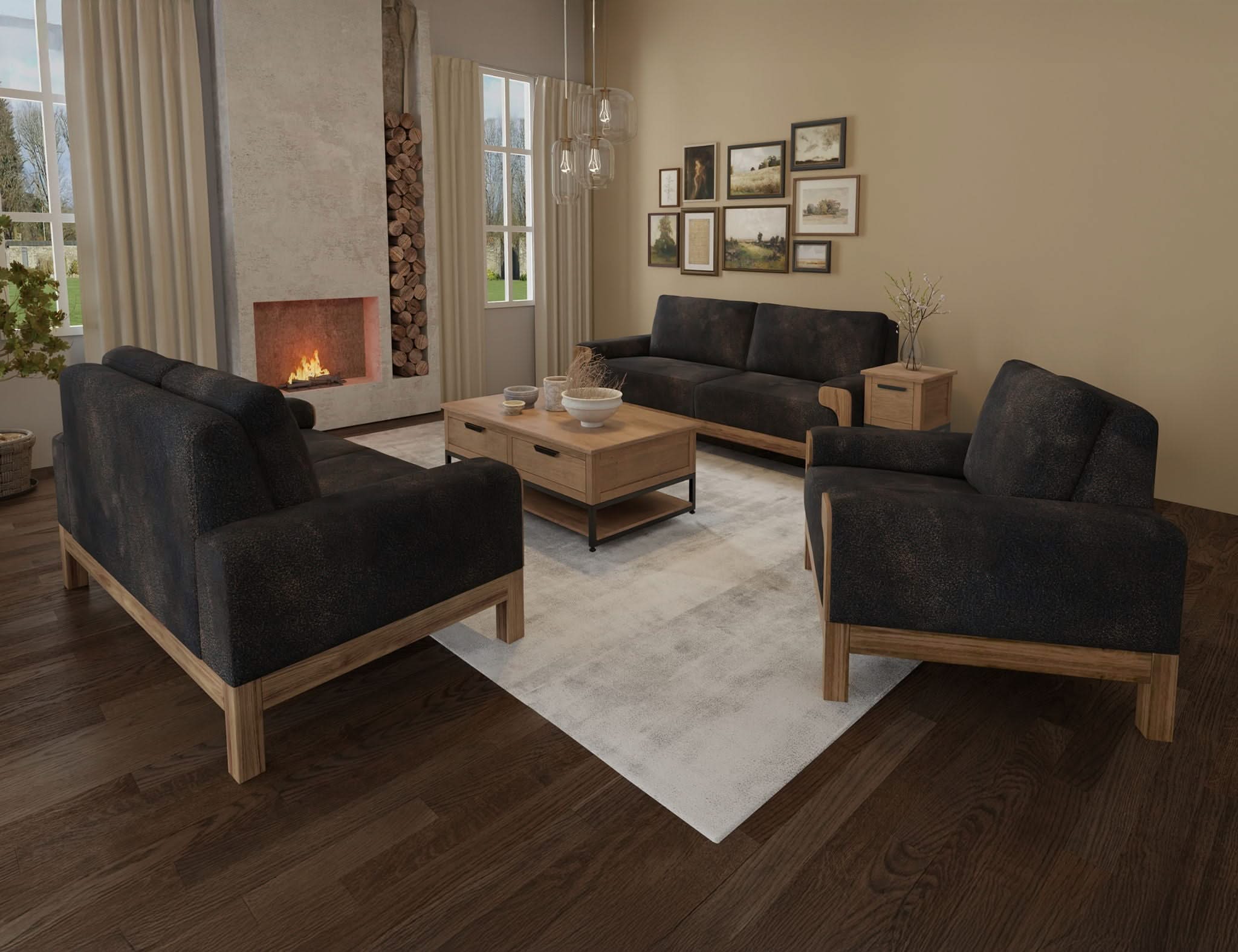 Sedona - Loveseat - Licorice - Image 4