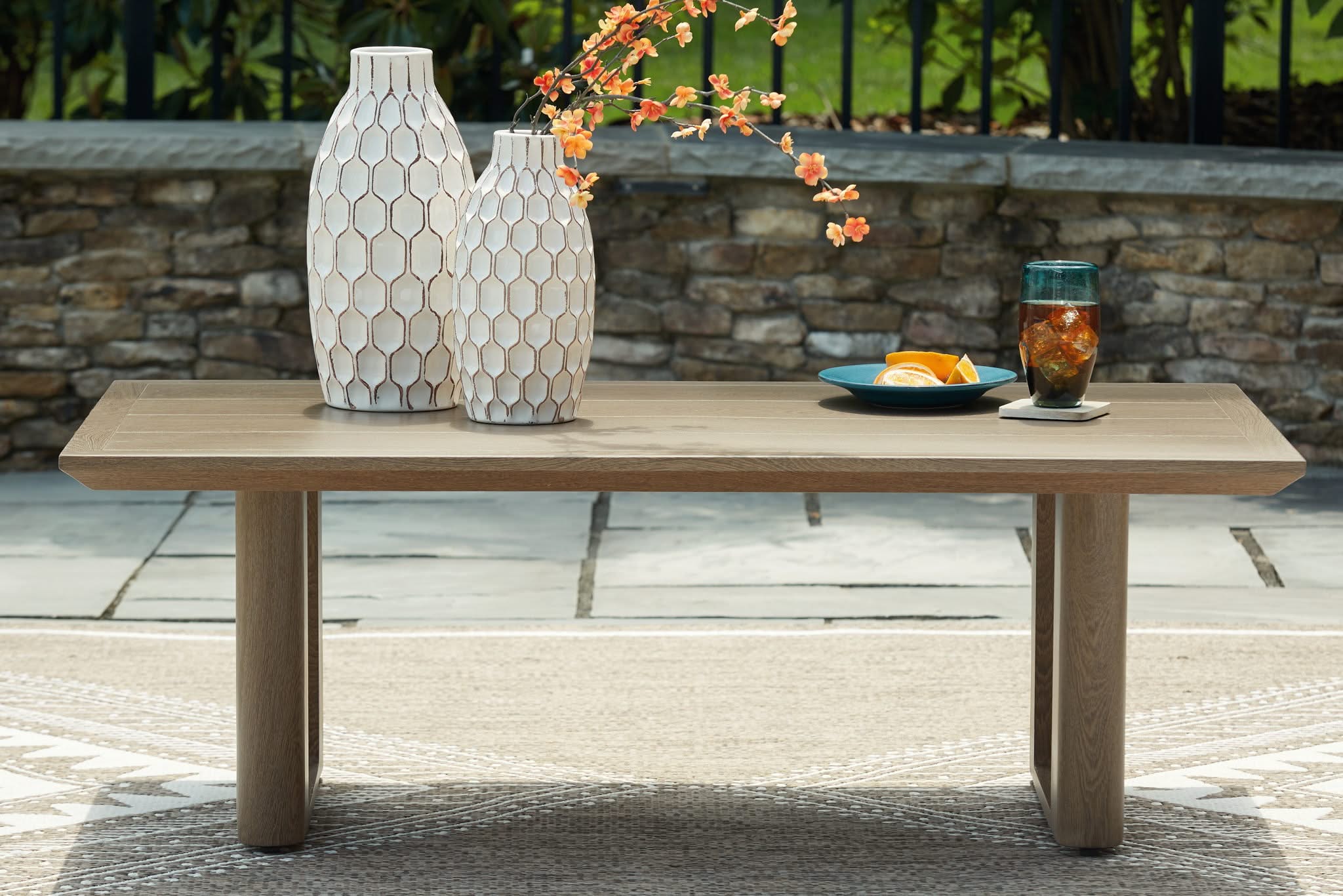Serene Bay - Rectangular Cocktail Table - Dark Brown - Image 4