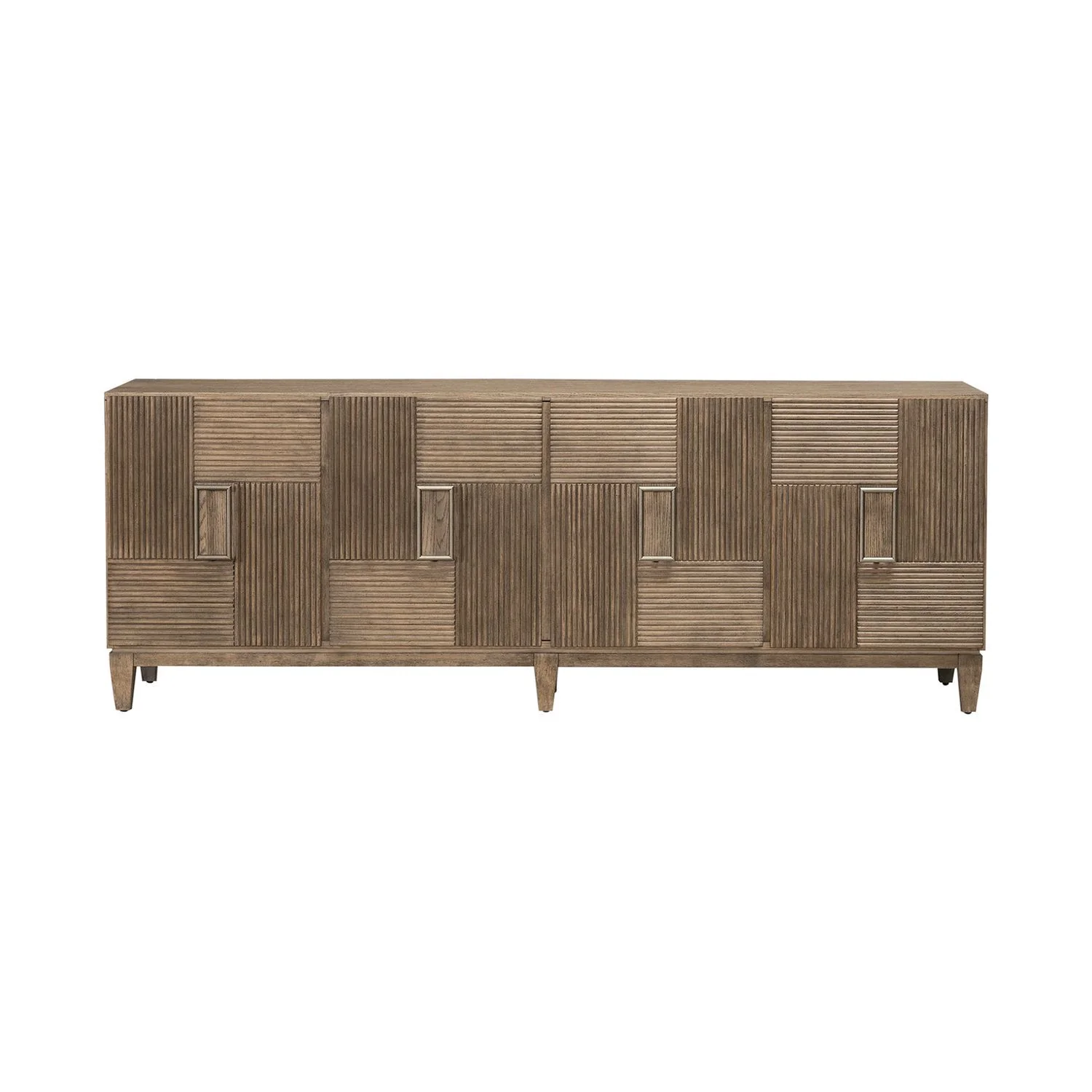 Serenity - 82" Accent TV Console - Burnished Beige - Image 4