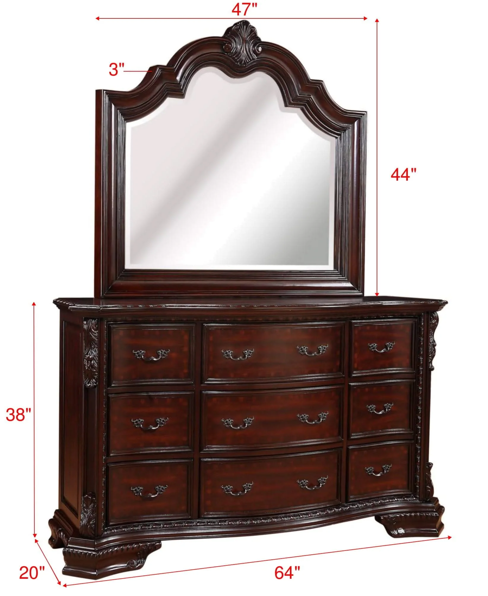 Sheffield - Dresser - Cherry - Image 2