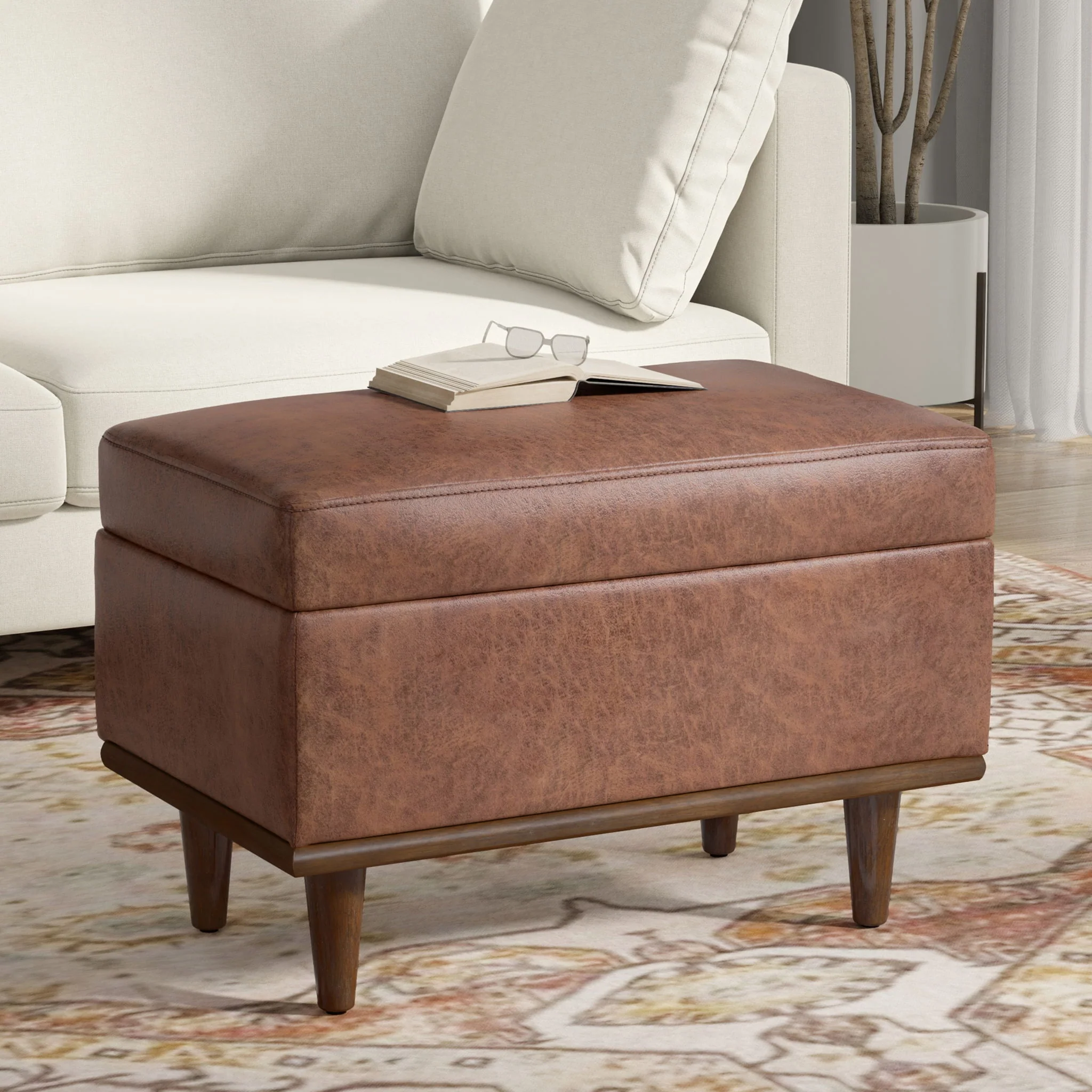Shiloh - Small Storage Ottoman - Image 6