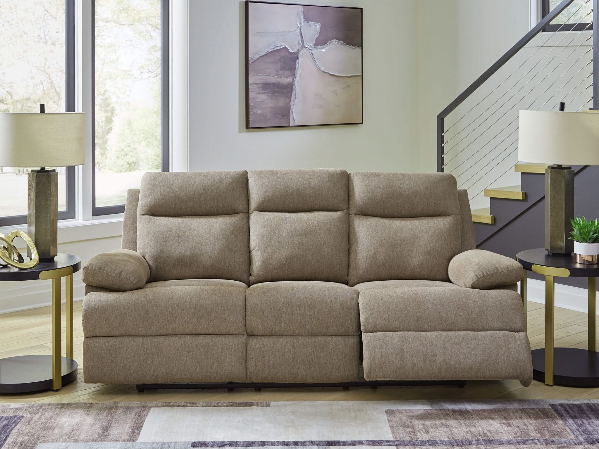 Side-Swipe - Reclining Sofa With Drop Down Table - Image 7