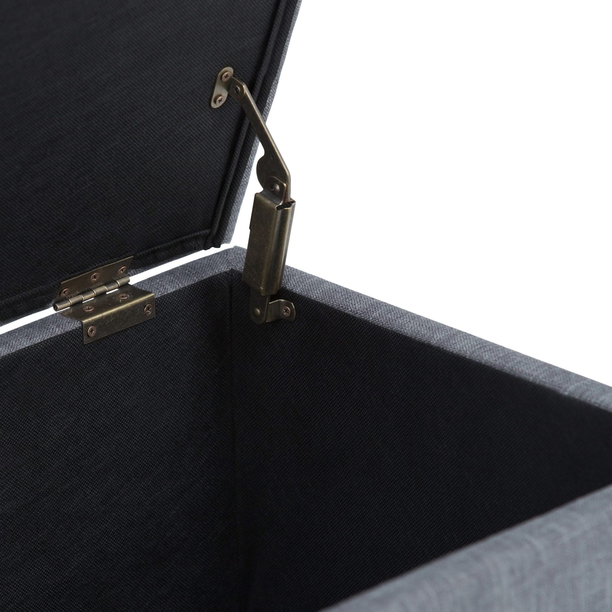 Sienna - Upholstered Storage Ottoman Bench - Image 12