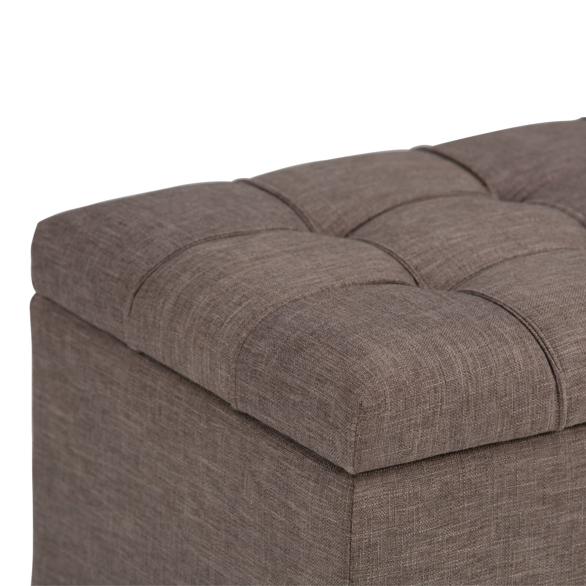 Sienna - Upholstered Storage Ottoman Bench - Image 16