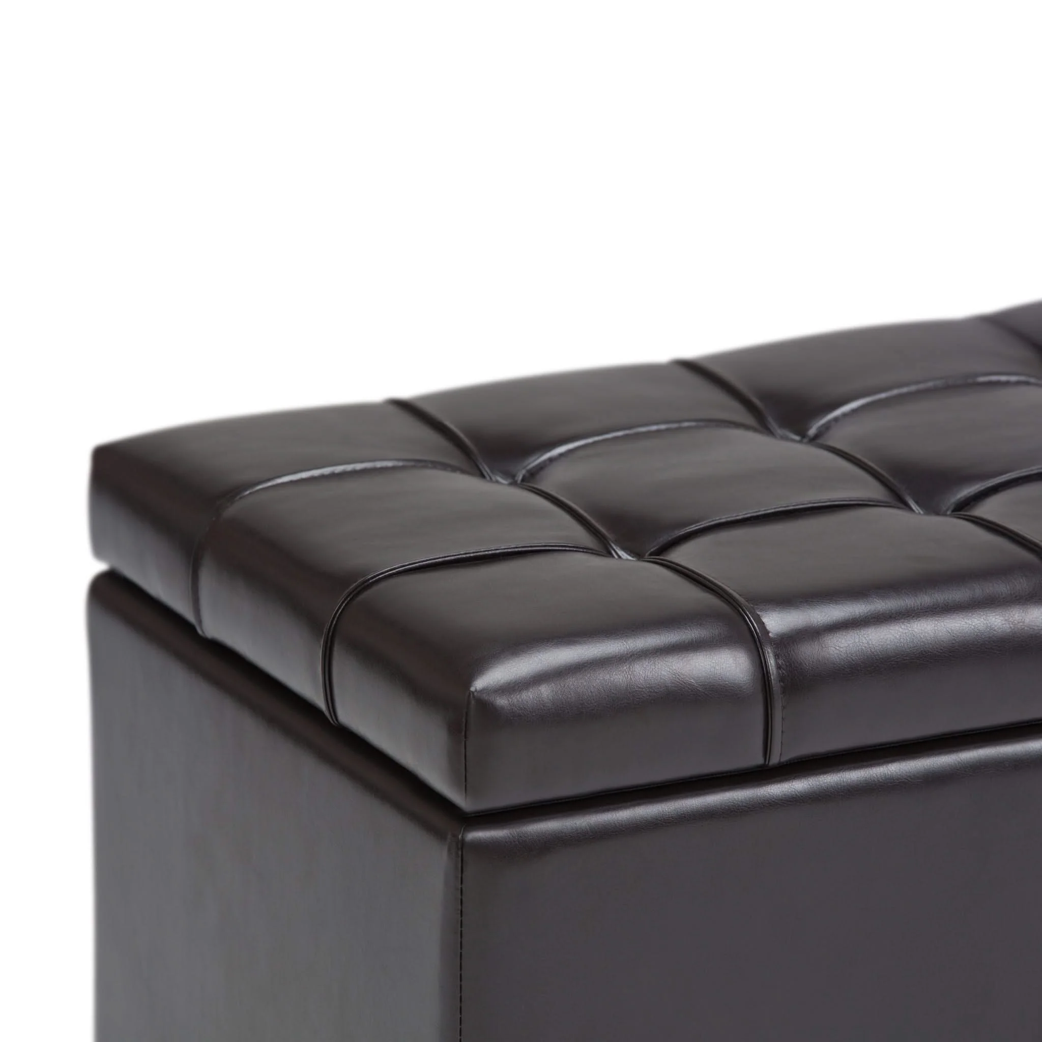 Sienna - Upholstered Storage Ottoman Bench - Image 18