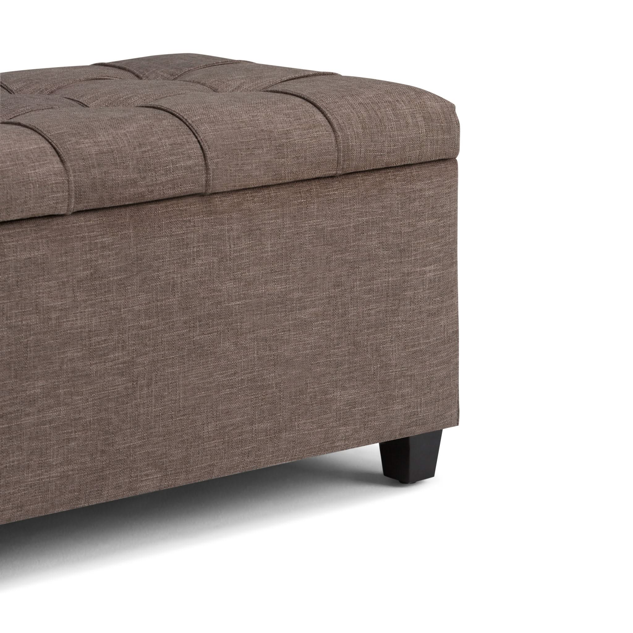 Sienna - Upholstered Storage Ottoman Bench - Image 19