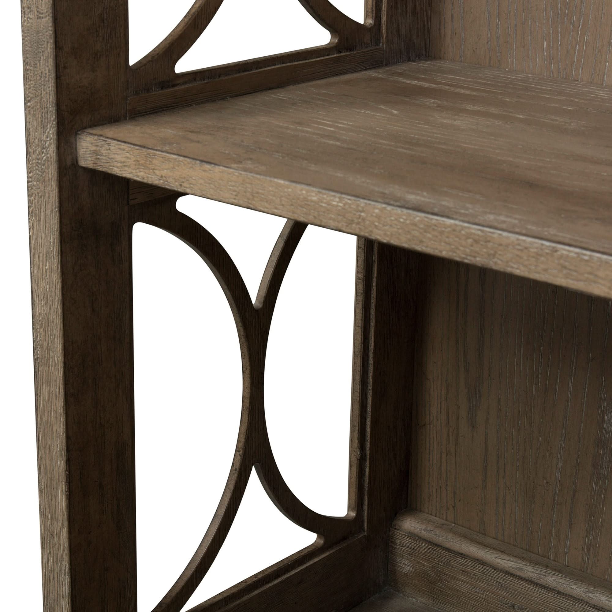 Simply Elegant - Credenza Hutch - Heathered Taupe - Image 4