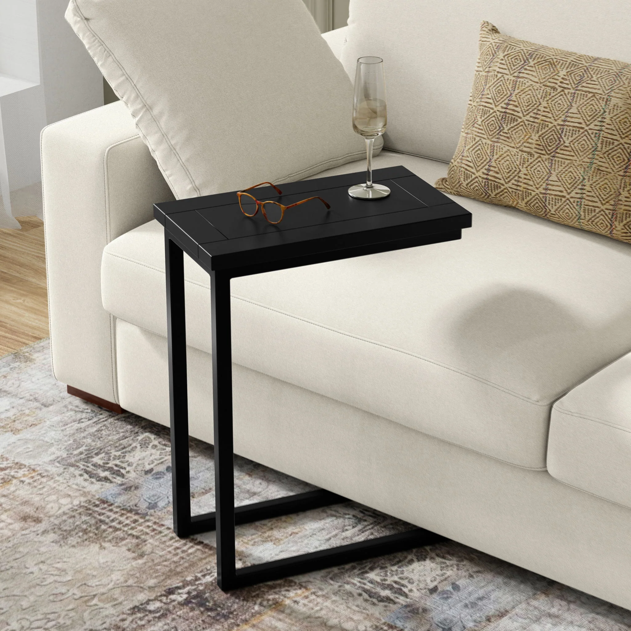 Skyler - Handcrafted C Side Table - Image 13