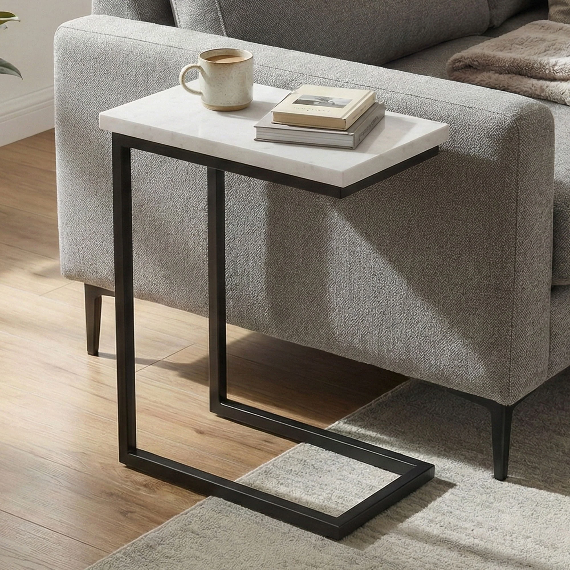 Skyler - Handcrafted C Side Table - Image 14