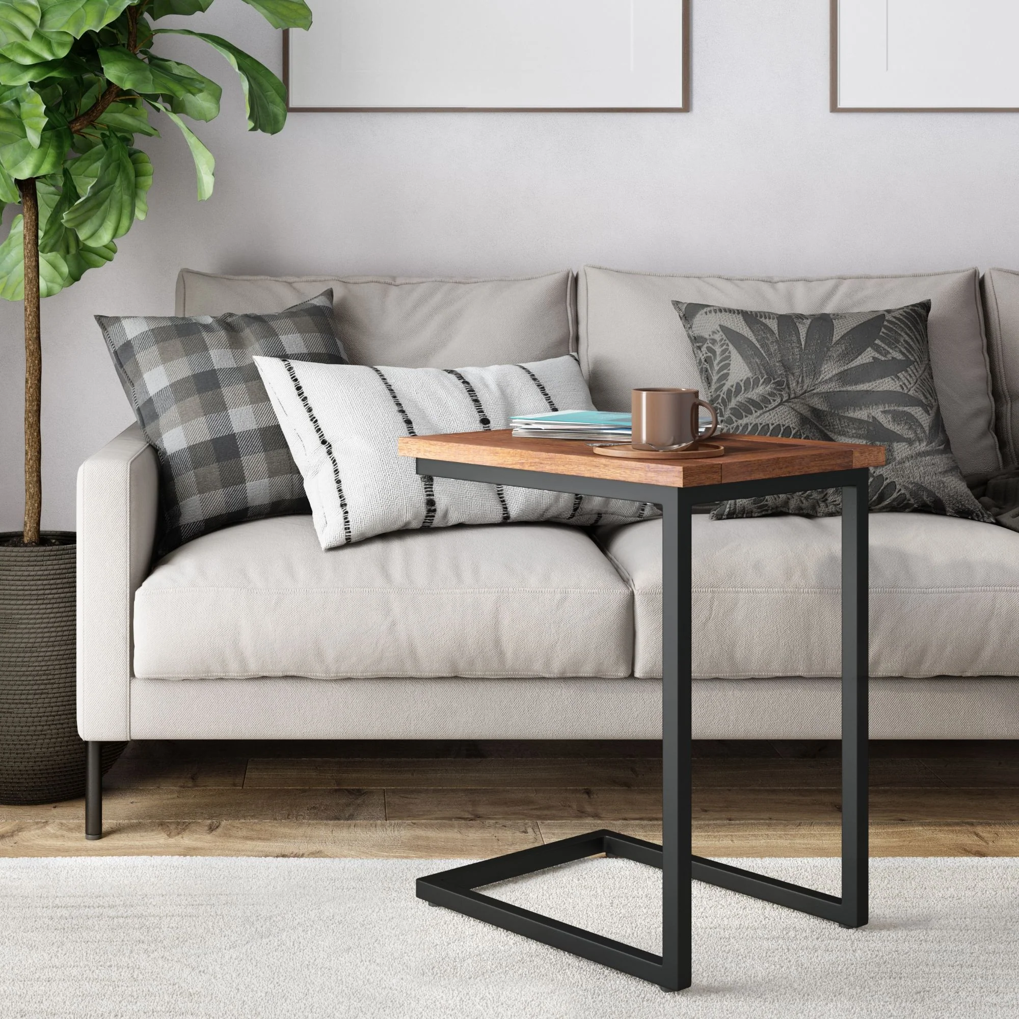 Skyler - Handcrafted C Side Table - Image 23