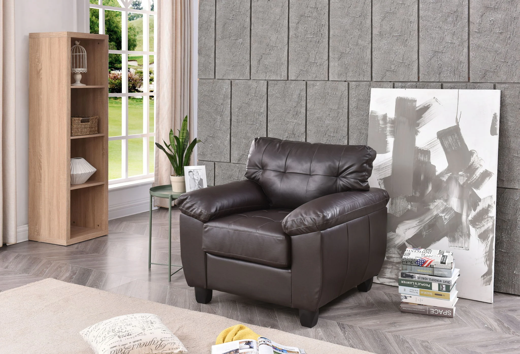 Sleek And Comfortable Accent Chair - Image 2