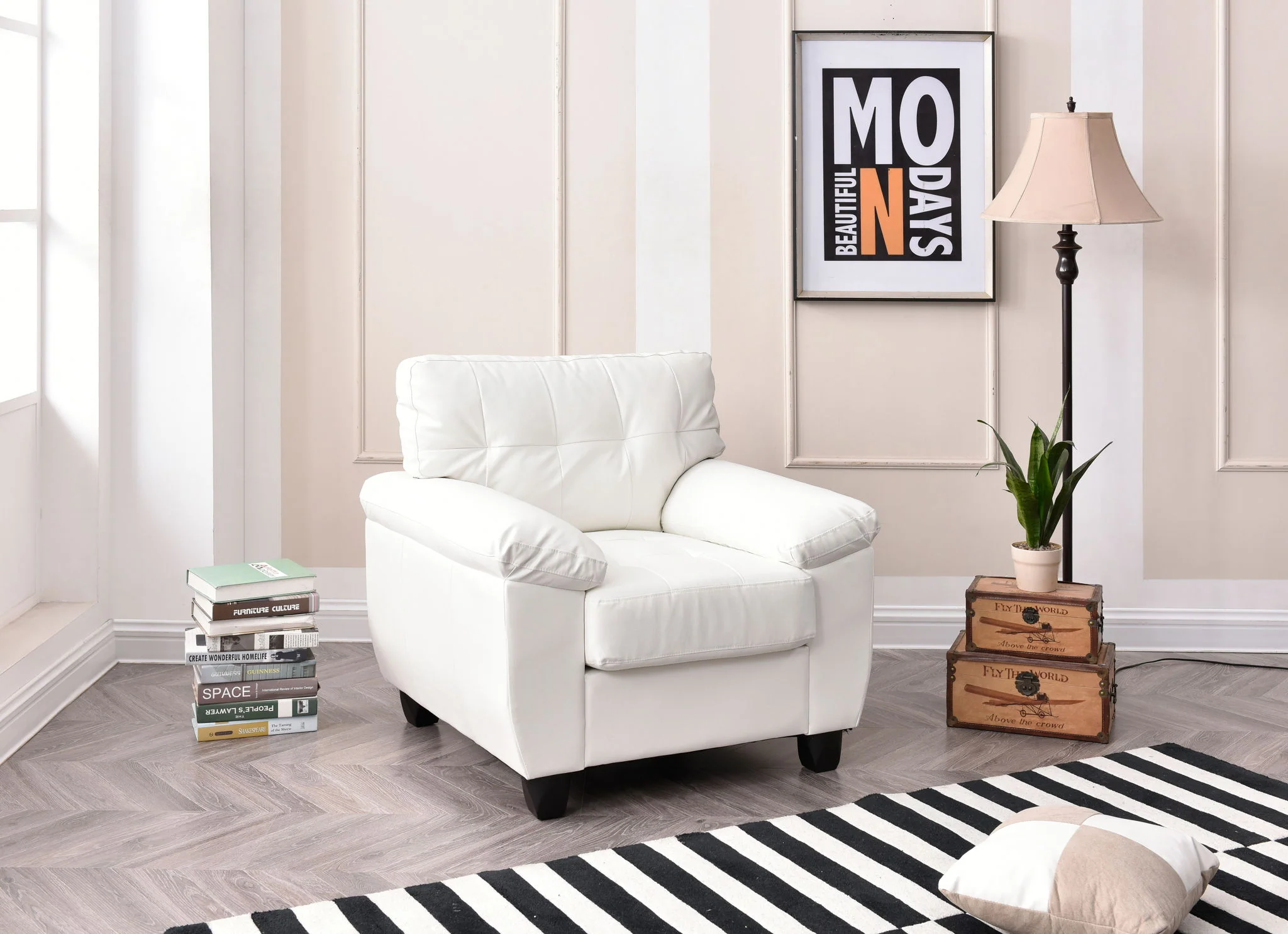 Sleek And Comfortable Accent Chair - Image 4