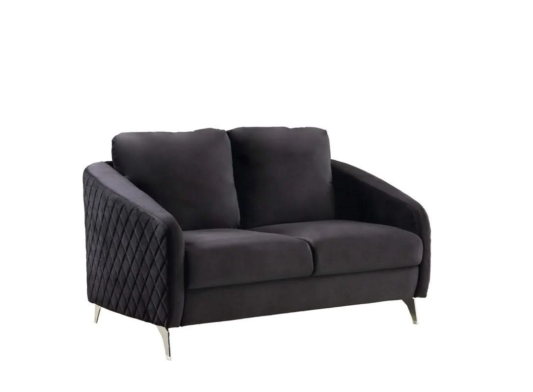 Sofia - Modern Chic Loveseat Couch - Image 2