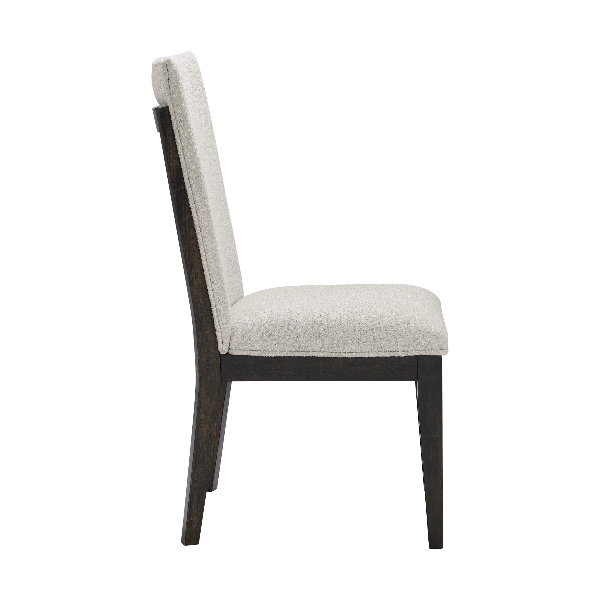 Soft Upholstered Dining Chairs (Set of 2) - Brown - Image 2