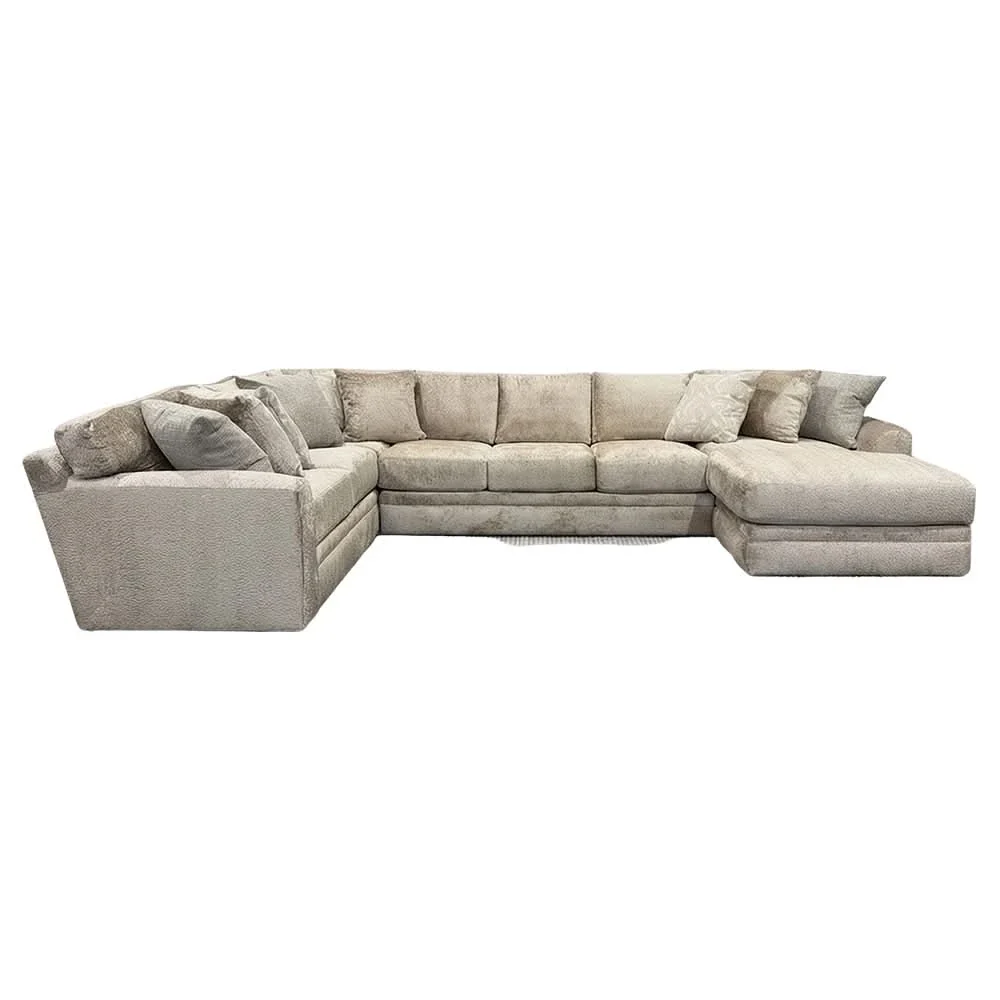 Spirit Driftwood 3 Piece Sectional with Chaise - Image 5