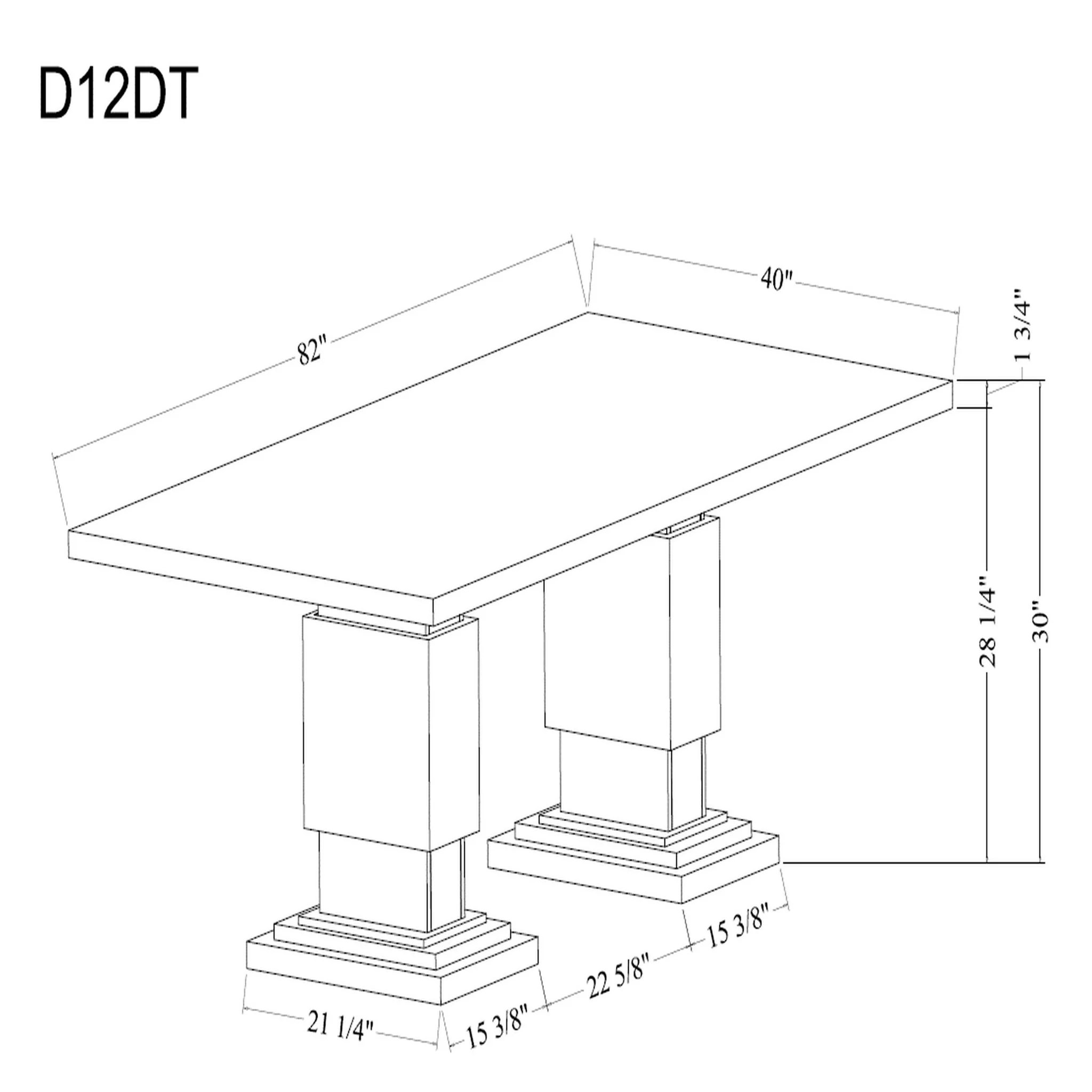 Stacey - Dining Table Set & 4 Chairs - Image 3