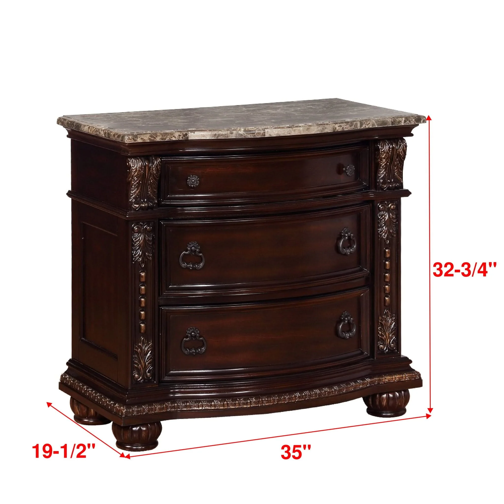 Stanley - Nightstand - Cherry - Image 4