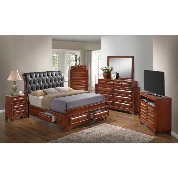 Storage Bed Elegant Transitional - Image 4