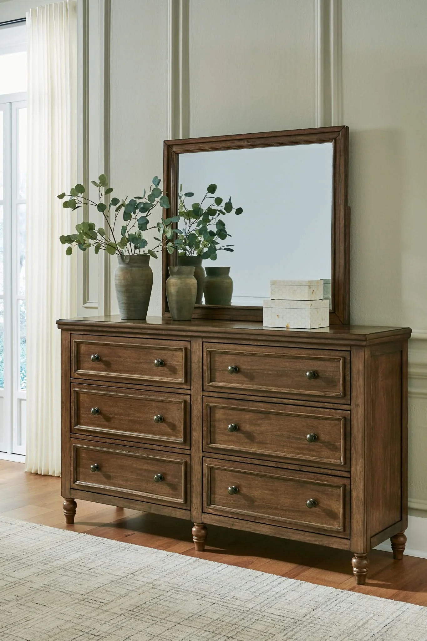 Sturlayne - Dresser And Mirror - Brown - Image 3