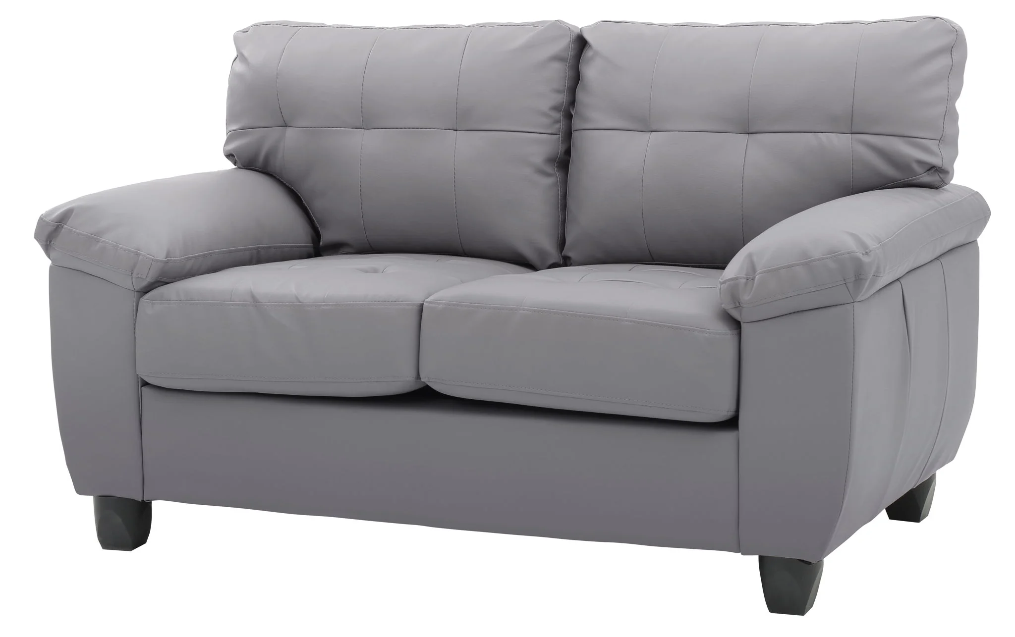 Stylish Loveseat With Padded Arms - Image 2