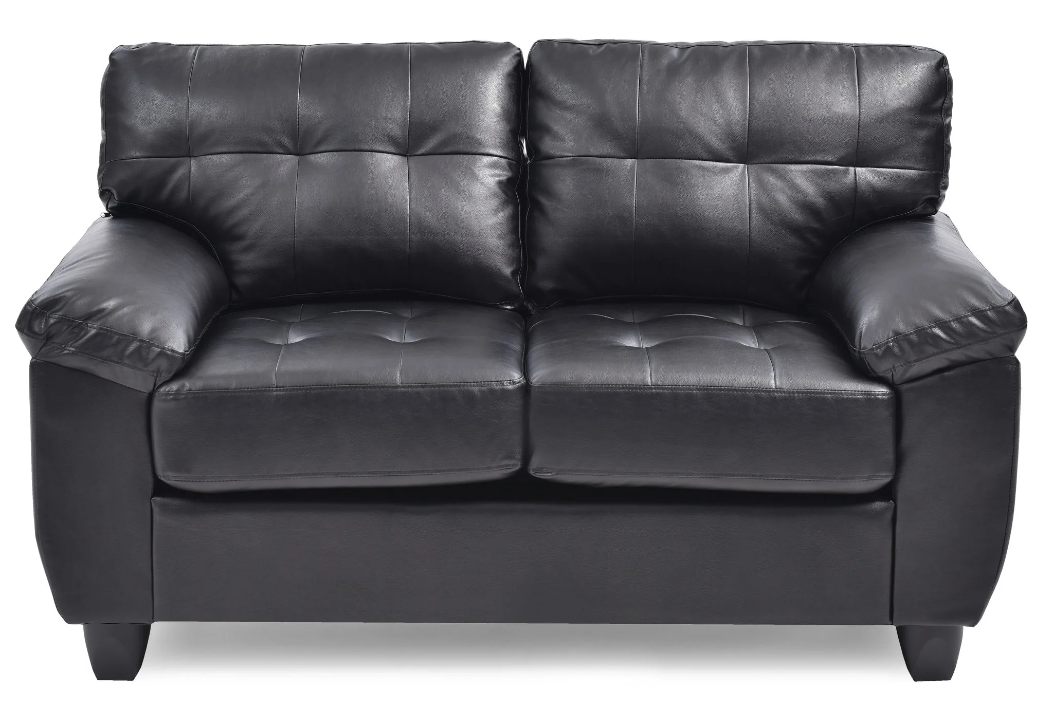 Stylish Loveseat With Padded Arms - Image 5