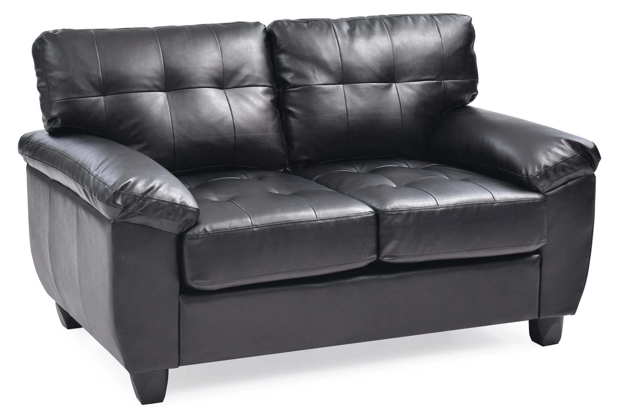 Stylish Loveseat With Padded Arms - Image 8