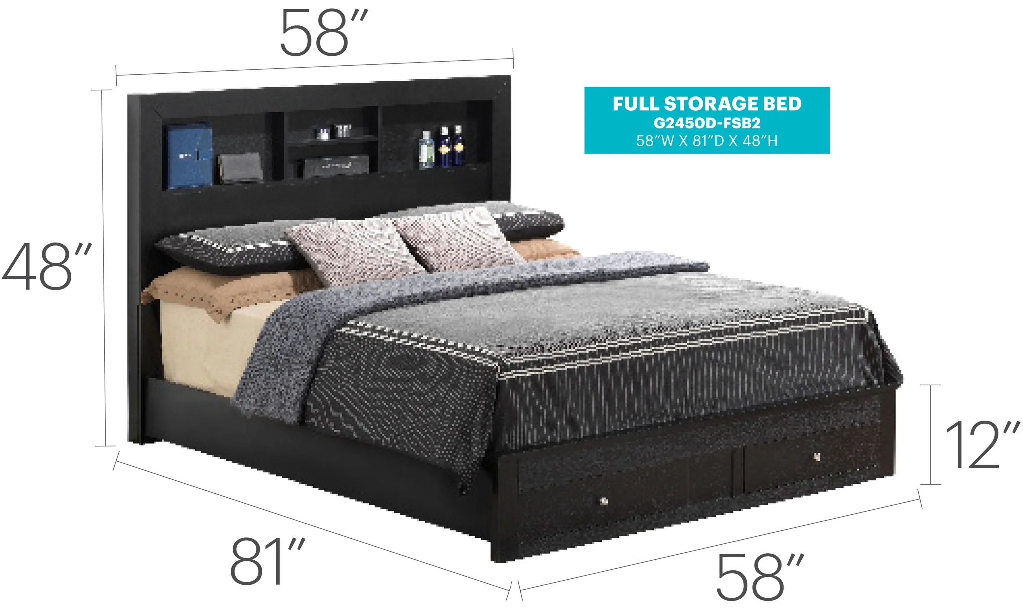 Stylish Storage Bed For Modern Spaces - Image 7