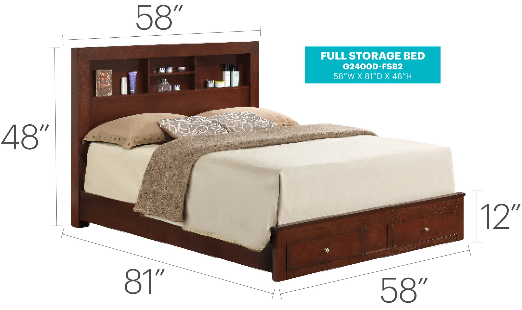 Stylish Storage Bed For Modern Spaces - Image 8