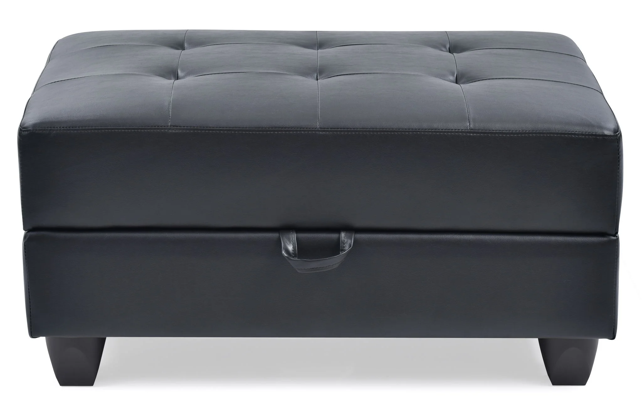 Stylish Storage Contemporary Ottoman - Image 10