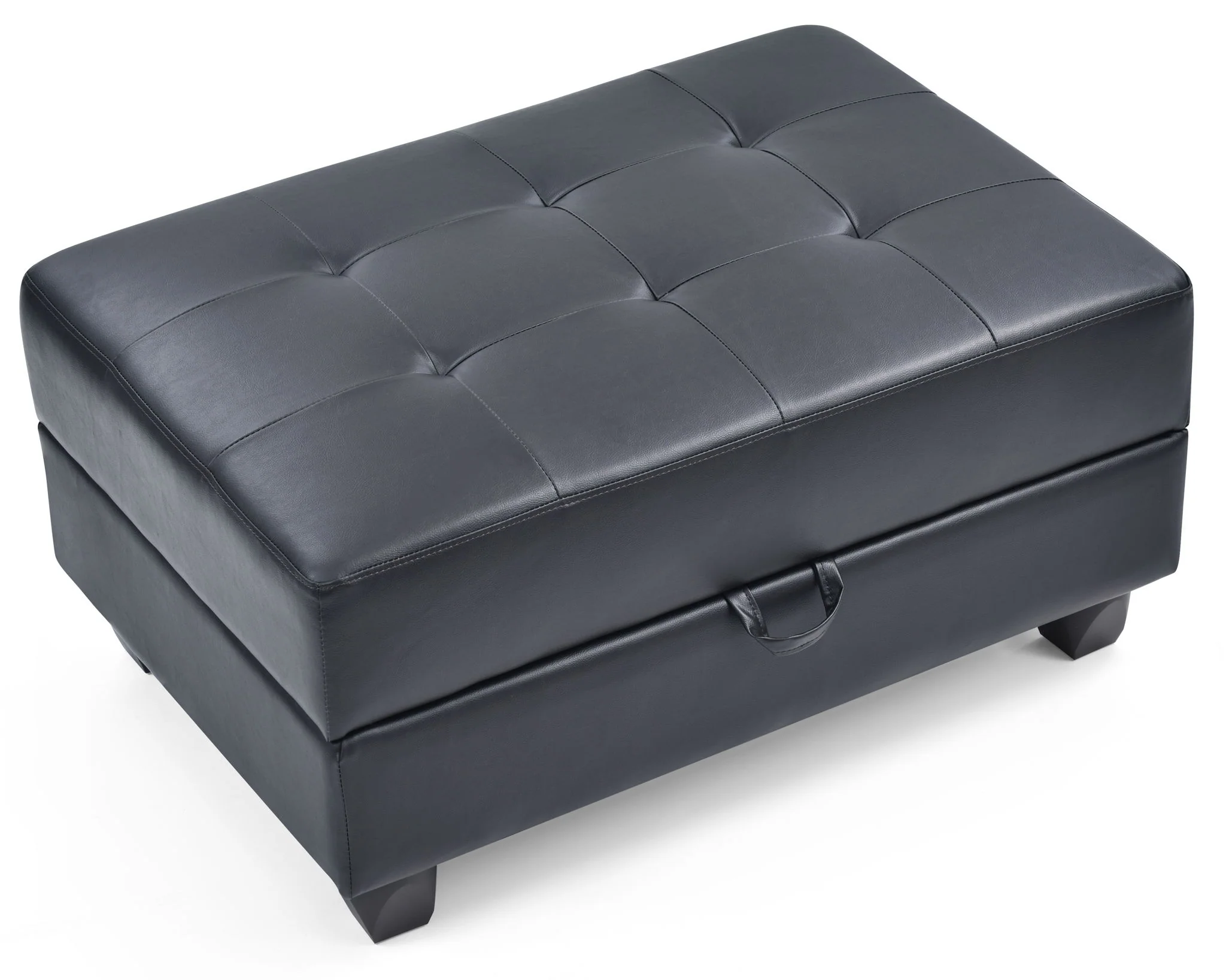 Stylish Storage Contemporary Ottoman - Image 18